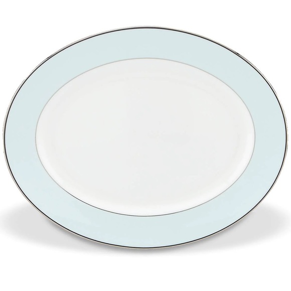 Kate Spade New York Parker Place 13" Oval Serving Platter - Picture 1 of 2